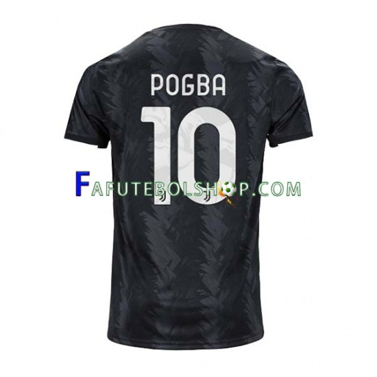 Camisa 2 Juventus Pogba 10 2022-2023 manga curta ,Masculino