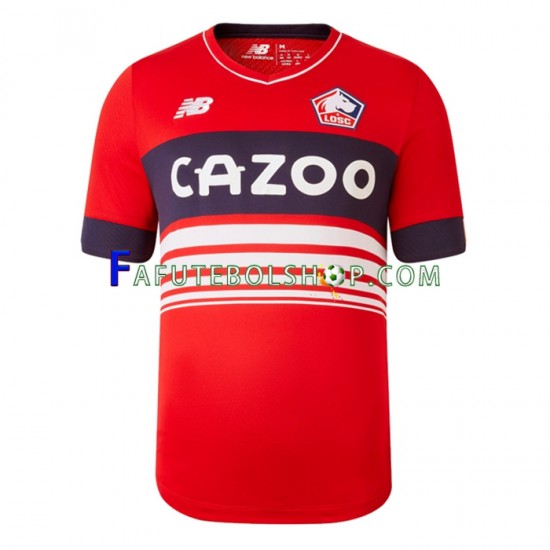 Camisa 1 LOSC Lille 2022-2023 manga curta ,Masculino