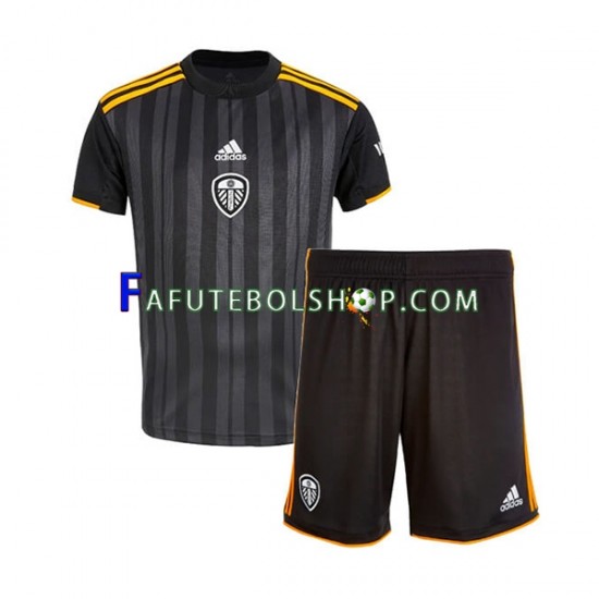 Camisa 3 Leeds United 2022-2023 manga curta ,infantil