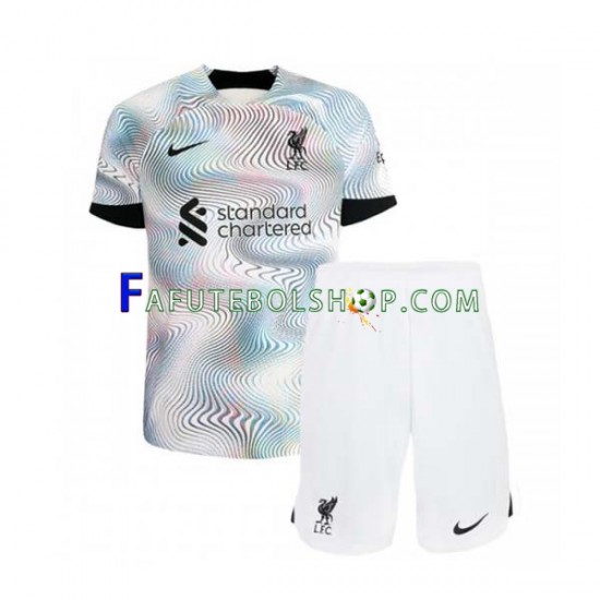 Camisa 2 Liverpool 2022-2023 manga curta ,infantil