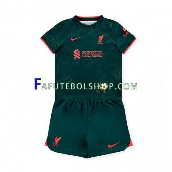 Camisa 3 Liverpool 2022-2023 manga curta ,infantil