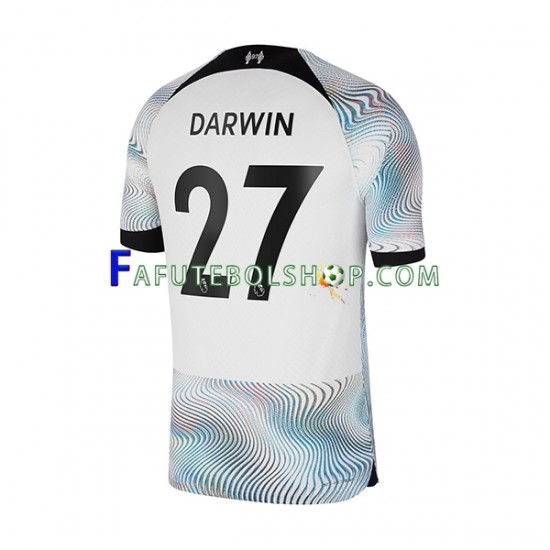 Camisa 2 Liverpool Darwin 27 2022-2023 manga curta ,Masculino