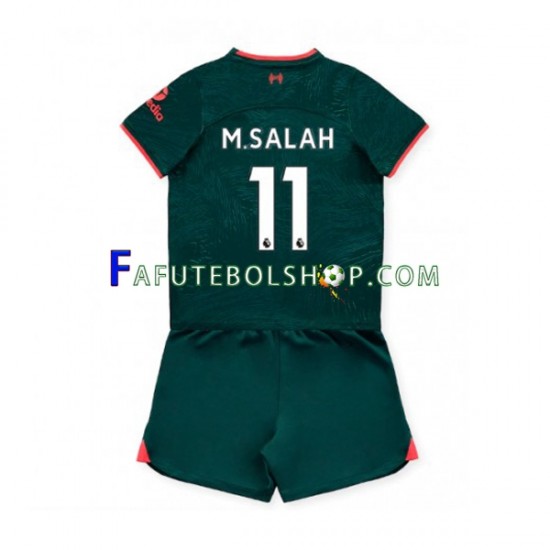 Camisa 3 Liverpool M.Salah 11 2022-2023 manga curta ,infantil