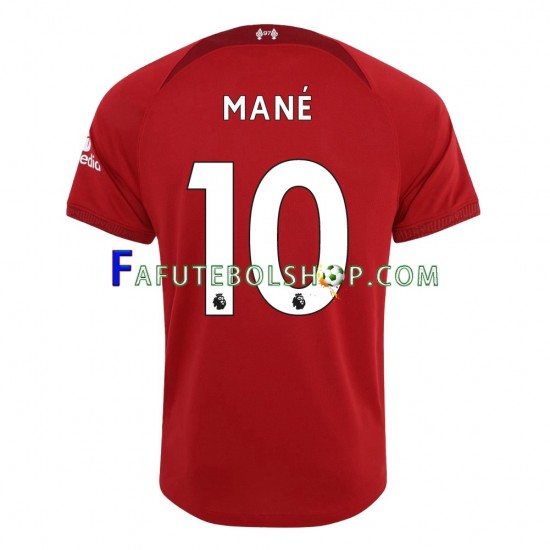 Camisa 1 Liverpool Mane 10 2022-2023 manga curta ,Masculino