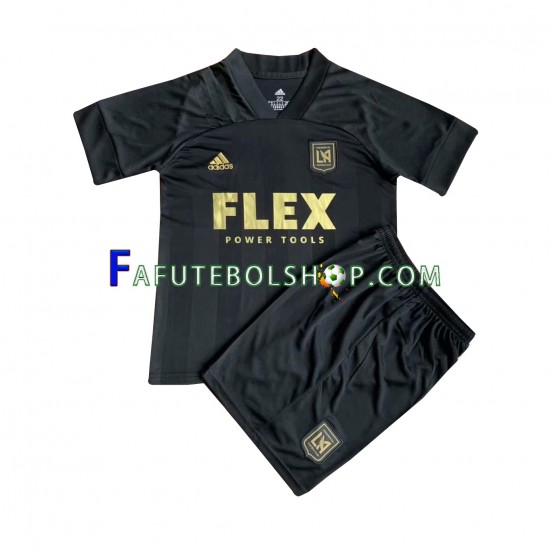 Camisa 1 Los Angeles FC 2021-2022 manga curta ,infantil