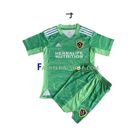 Camisa Goleiro 1 Los Angeles Galaxy 2021-2022 manga curta ,infantil