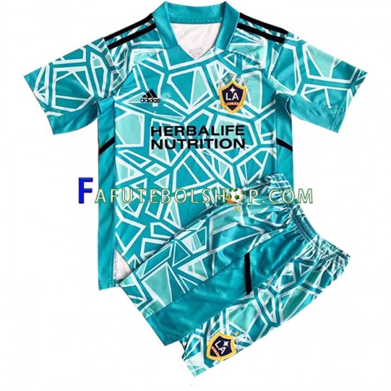 Camisa Goleiro 1 Los Angeles Galaxy 2022-2023 manga curta ,infantil