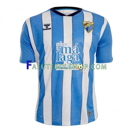 Camisa 1 Malaga CF 2022-2023 manga curta ,Masculino