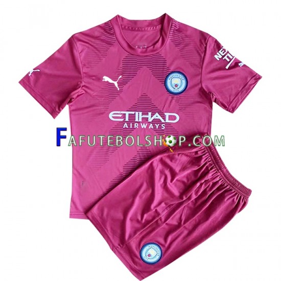 Camisa Goleiro 1 Manchester City 2022-2023 manga curta ,infantil