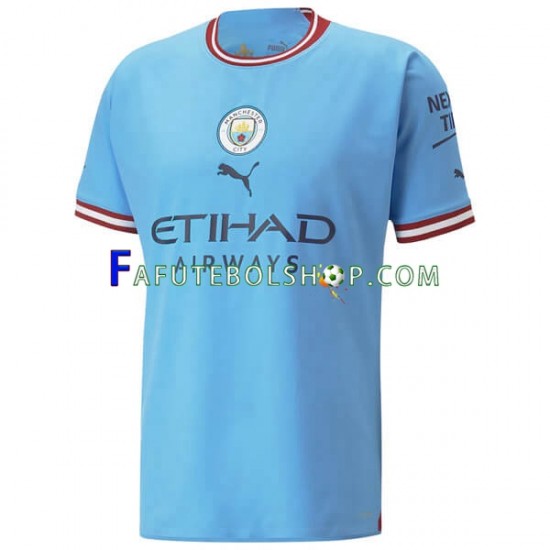 Camisa 1 Manchester City 2022-2023 manga curta ,Masculino