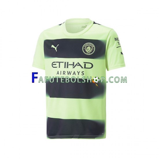 Camisa 3 Manchester City 2022-2023 manga curta ,Masculino