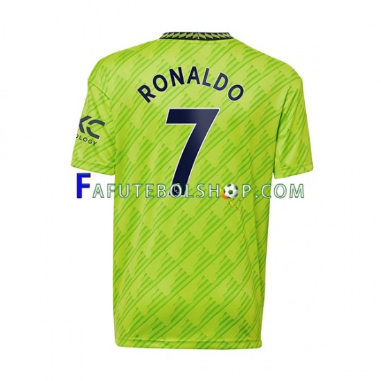 Camisa 3 Manchester United Cristiano Ronaldo 2022-2023 manga curta ,Masculino