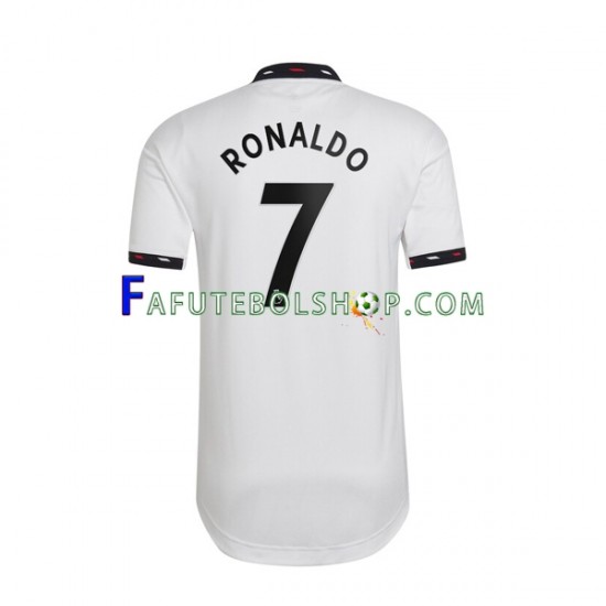 Camisa 2 Manchester United Ronaldo 7 2022-2023 manga curta ,Masculino