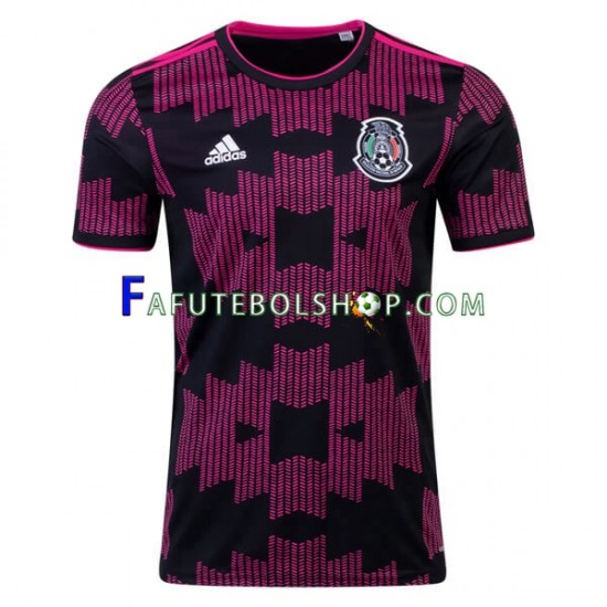 Camisa 1 México 2021 manga curta ,Masculino