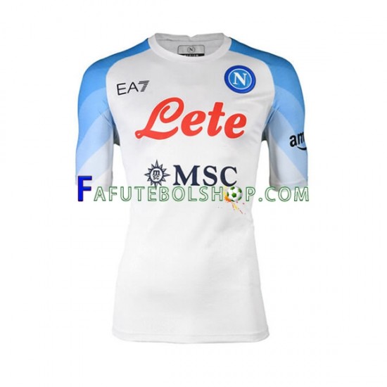 Camisa 2 Napoli 2022-2023 manga curta ,Masculino