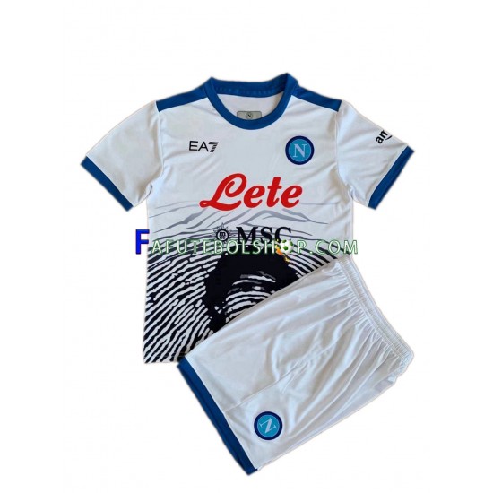 Camisa 1 Napoli Special 3 2021-2022 manga curta ,infantil