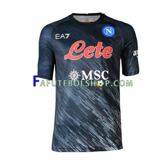 Camisa 3 Napoli 2022-2023 manga curta ,Masculino