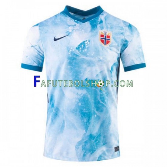 Camisa 2 Noruega 2020-2021 manga curta ,Masculino