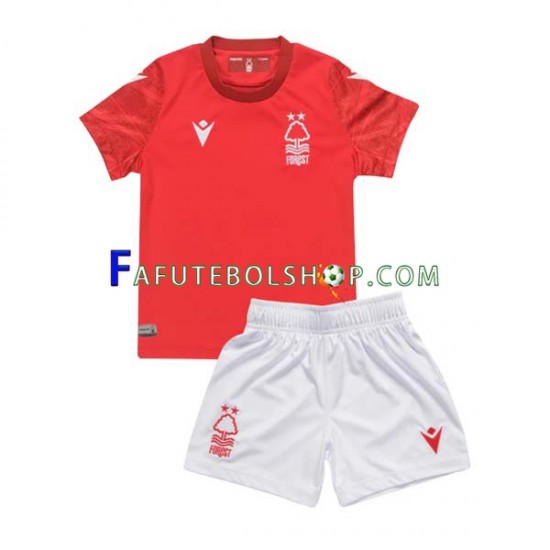 Camisa 1 Nottingham Forest 2022-2023 manga curta ,infantil