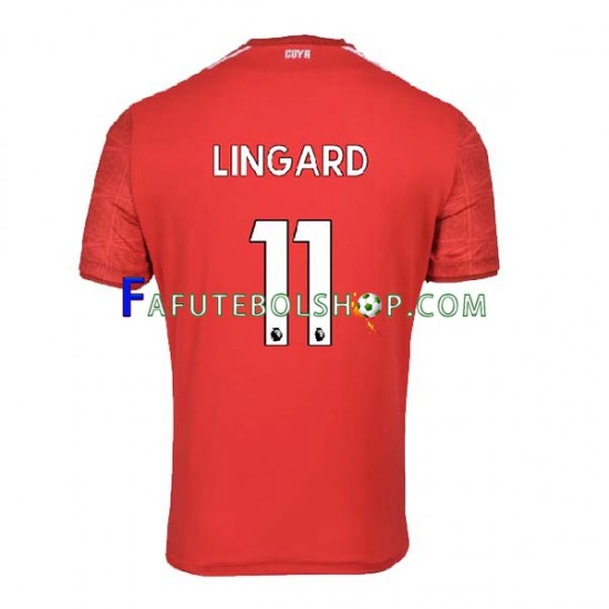 Camisa 1 Nottingham Forest Jesse Lingard 11 2022-2023 manga curta ,Masculino