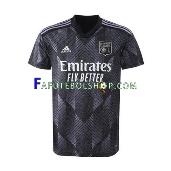 Camisa 3 Olympique Lyon 2022-2023 manga curta ,Masculino