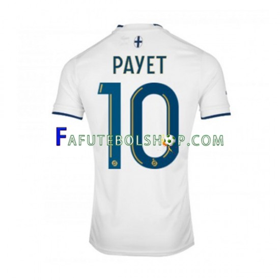 Camisa 1 Olympique de Marseille Dimitri Payet 10 2022-2023 manga curta ,Masculino