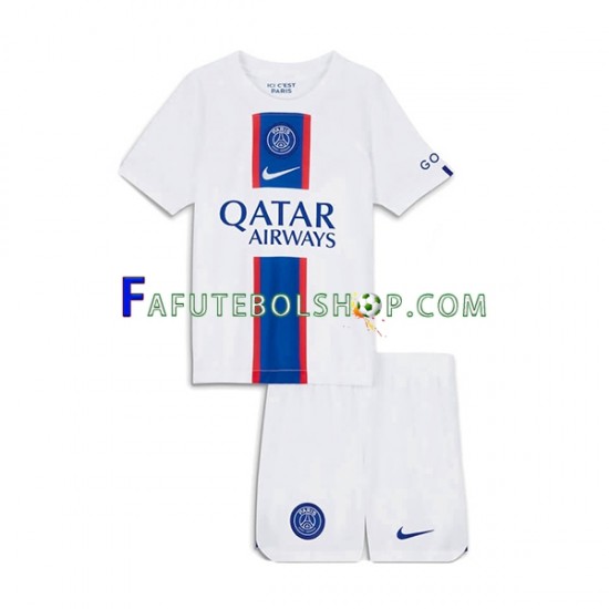 Camisa 3 Paris Saint Germain 2022-2023 manga curta ,infantil