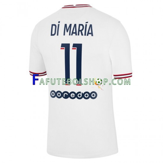 Camisa 4 Paris Saint Germain Di Maria 11 2021-2022 manga curta ,Masculino