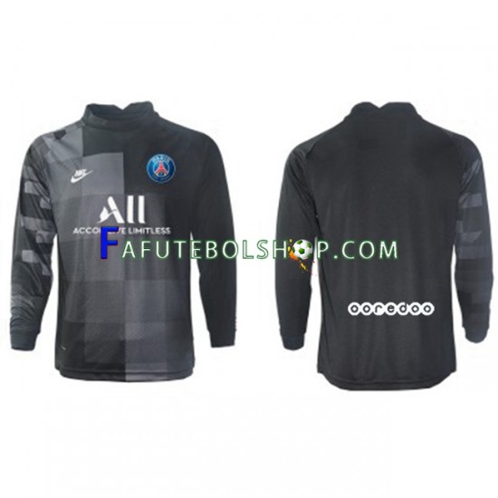 Camisa Goleiro 2 Paris Saint Germain 2021-2022 manga longa ,Masculino