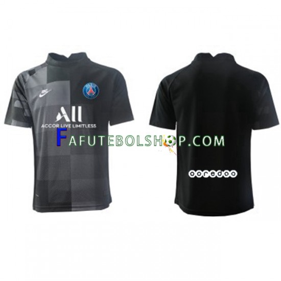 Camisa Goleiro 2 Paris Saint Germain 2021-2022 manga curta ,Masculino