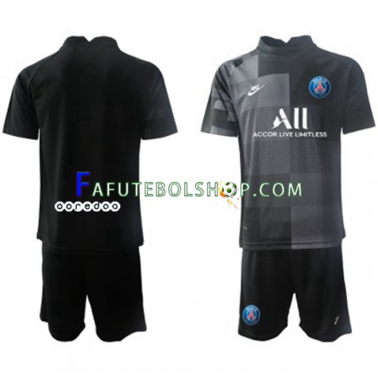 Camisa Goleiro 2 Paris Saint Germain 2021-2022 manga curta ,infantil