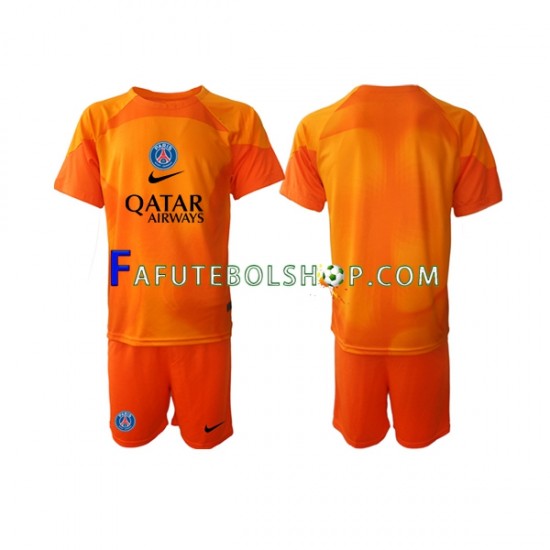 Camisa Goleiro 2 Paris Saint Germain 2022-2023 manga curta ,infantil