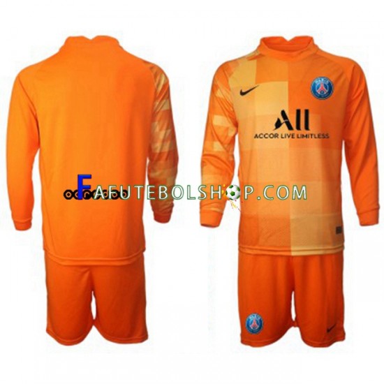 Camisa Goleiro 1 Paris Saint Germain 2021-2022 manga longa ,infantil