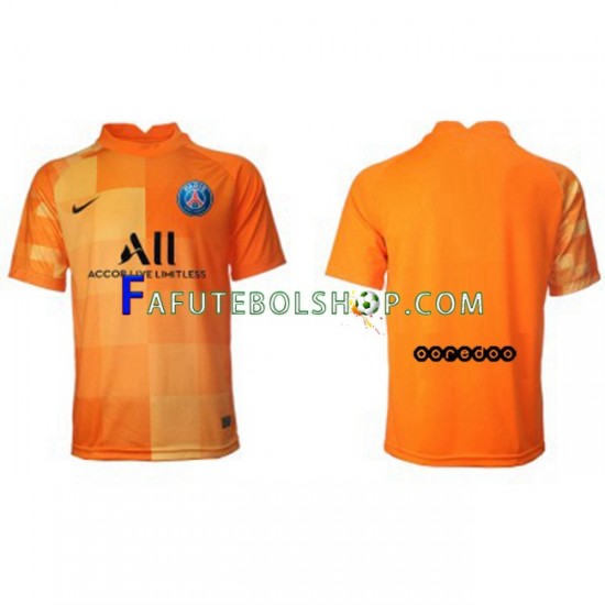 Camisa Goleiro 1 Paris Saint Germain 2021-2022 manga curta ,Masculino