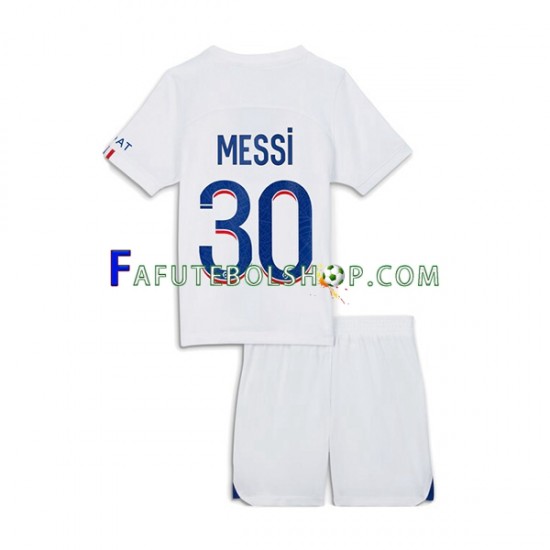 Camisa 3 Paris Saint Germain Messi 30 2022-2023 manga curta ,infantil