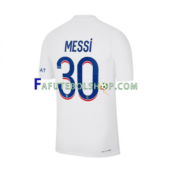 Camisa 3 Paris Saint Germain Messi 30 2022-2023 manga curta ,Masculino