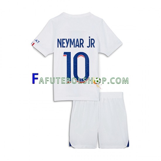 Camisa 3 Paris Saint Germain Neymar Jr 10 2022-2023 manga curta ,infantil