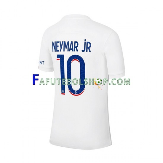 Camisa 3 Paris Saint Germain Neymar Jr 10 2022-2023 manga curta ,Masculino