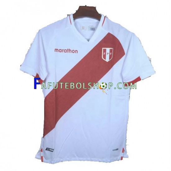 Camisa 2 Peru 2020-2021 manga curta ,Masculino