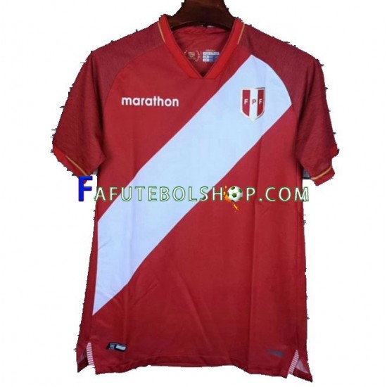 Camisa 1 Peru 2020-2021 manga curta ,Masculino