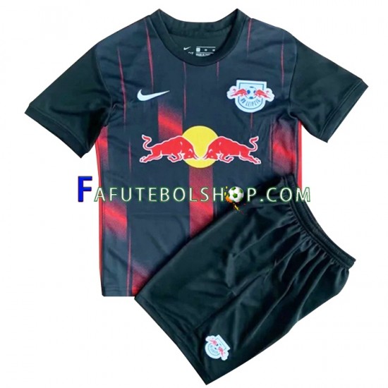 Camisa 3 RB Leipzig 2022-2023 manga curta ,infantil