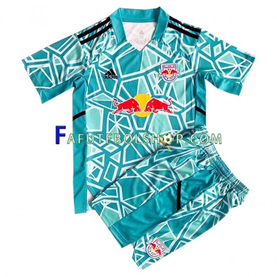 Camisa Goleiro 1 RB Leipzig 2022-2023 manga curta ,infantil