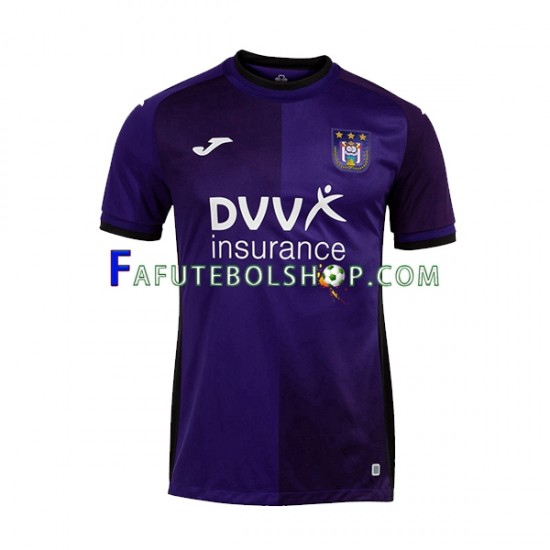 Camisa 1 RSC Anderlecht 2022-2023 manga curta ,Masculino