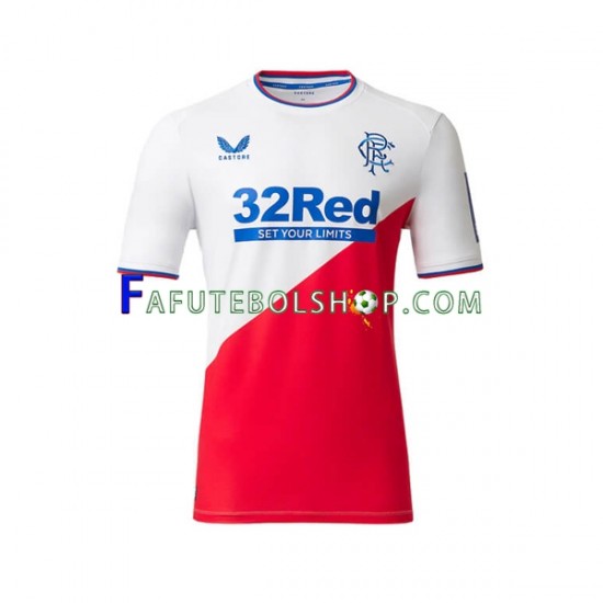 Camisa 2 Rangers 2022-2023 manga curta ,Masculino