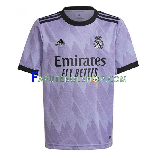 Camisa 2 Real Madrid 2022-2023 manga curta ,Masculino