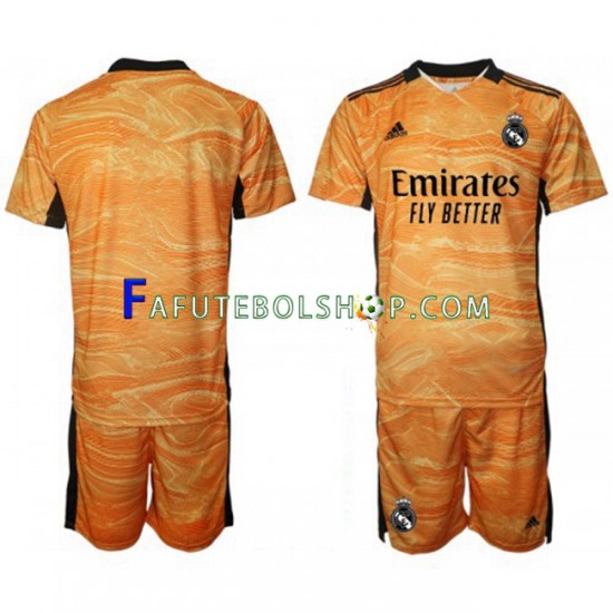 Camisa Goleiro 2 Real Madrid 2021-2022 manga curta ,infantil