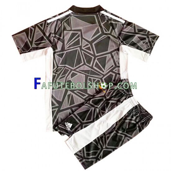 Camisa Goleiro 2 Real Madrid 2022-2023 manga curta ,infantil