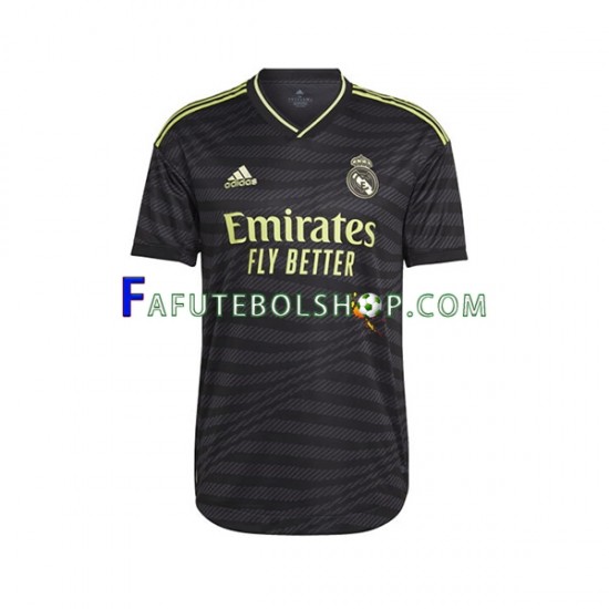 Camisa 3 Real Madrid 2022-2023 manga curta ,Masculino