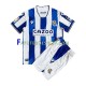 Camisa 1 Real Sociedad 2022-2023 manga curta ,infantil