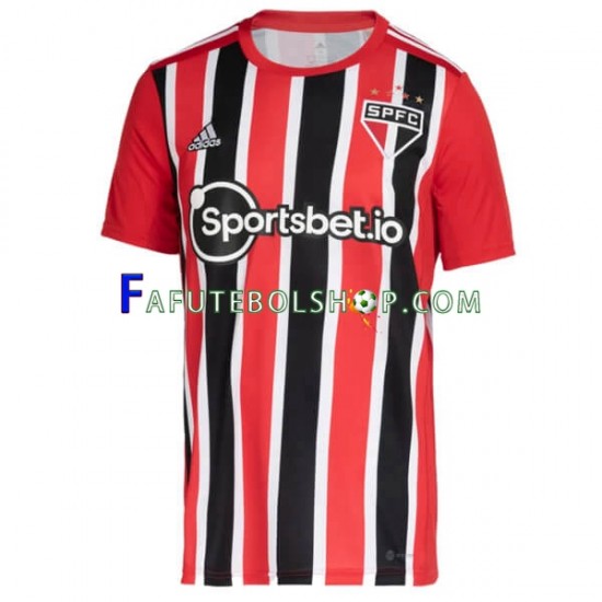 Camisa 2 Sao Paulo 2022-2023 manga curta ,Masculino